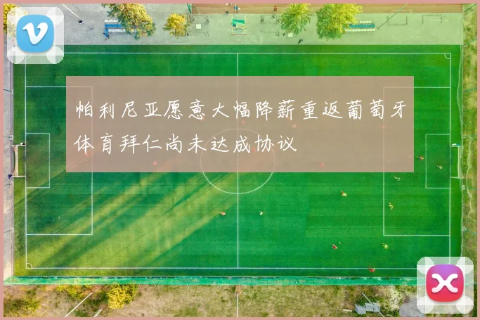 帕利尼亚愿意大幅降薪重返葡萄牙体育拜仁尚未达成协议